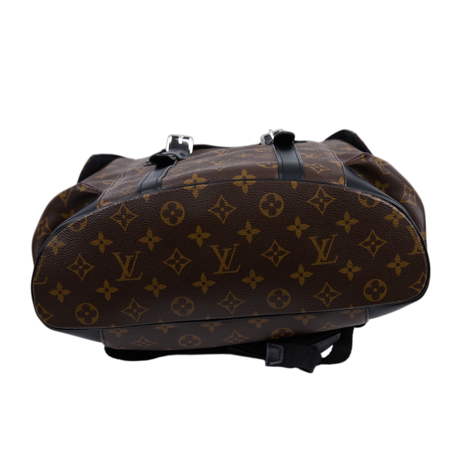 路易威登 LOUIS VUITTON Christopher MM 後背包 經典帆布 M43735 晶片款  防塵袋/購買證明