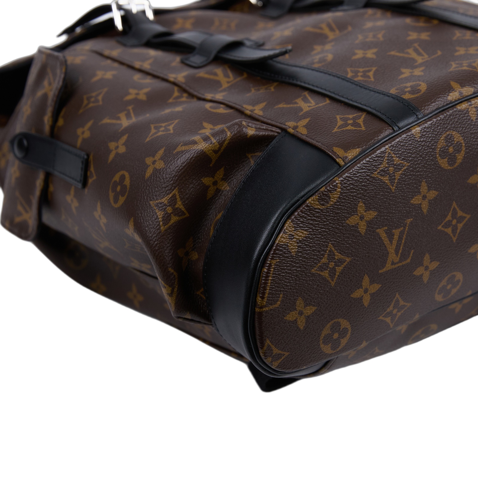 路易威登 LOUIS VUITTON Christopher MM 後背包 經典帆布 M43735 晶片款  防塵袋/購買證明