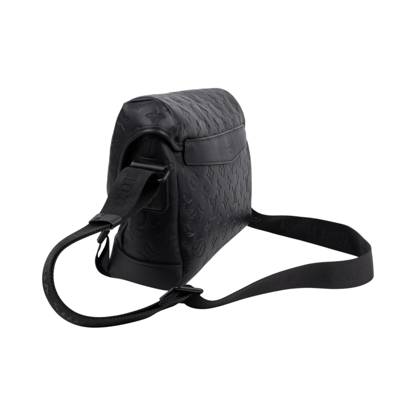 路易威登 LOUIS VUITTON Messenger Voyager PM 肩背 郵差包 黑色 M25121 晶片款  原廠盒子/防塵袋/購買證明