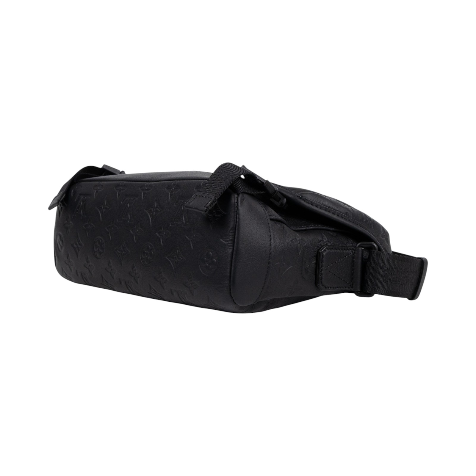 路易威登 LOUIS VUITTON Messenger Voyager PM 肩背 郵差包 黑色 M25121 晶片款  原廠盒子/防塵袋/購買證明
