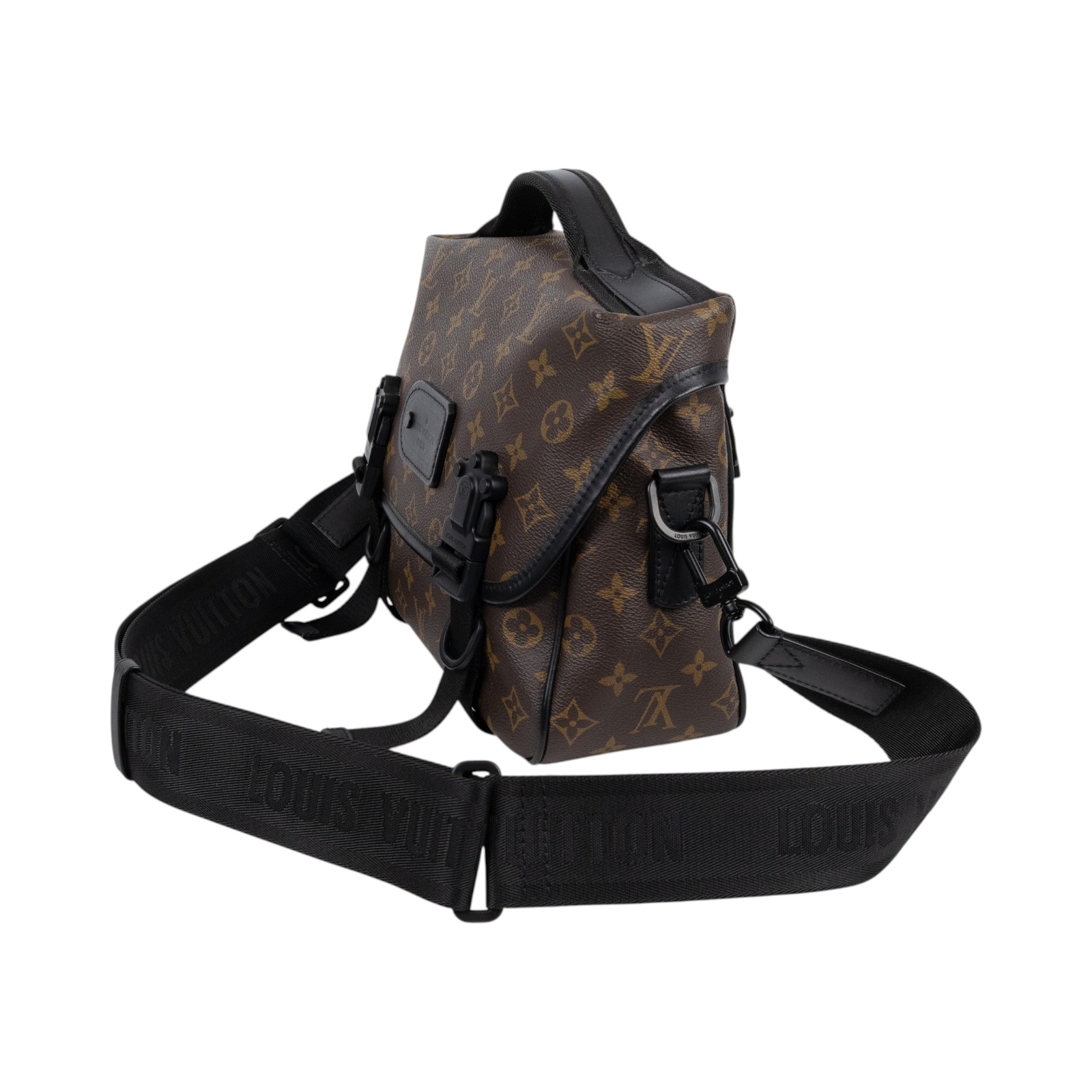 路易威登 LOUIS VUITTON Trail 郵差包 M46972 晶片款 原花TRAIL 原廠盒子/防塵袋/背帶