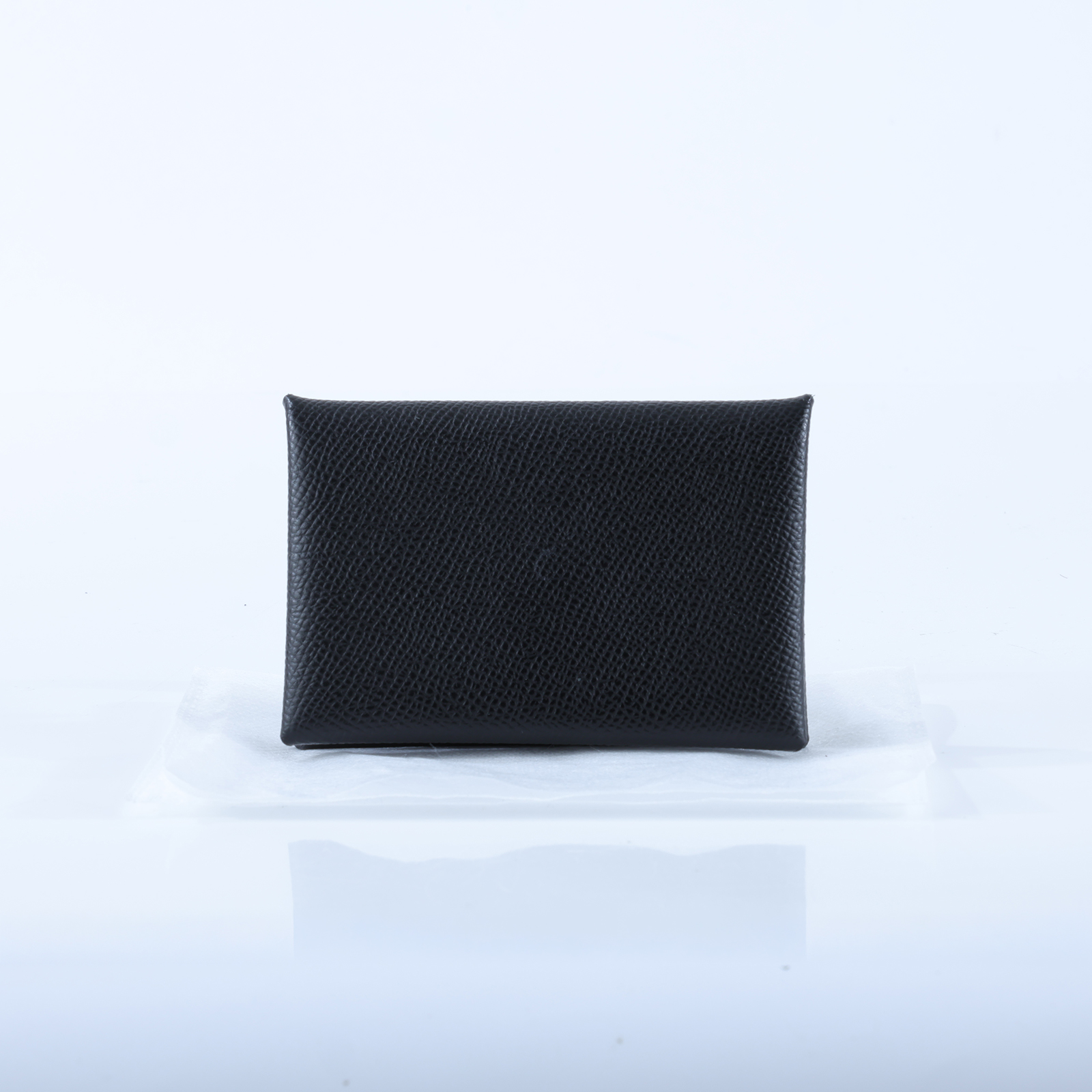 愛馬仕 Hermes Calvi 卡包 CAL U 黑CALVI 無附屬品