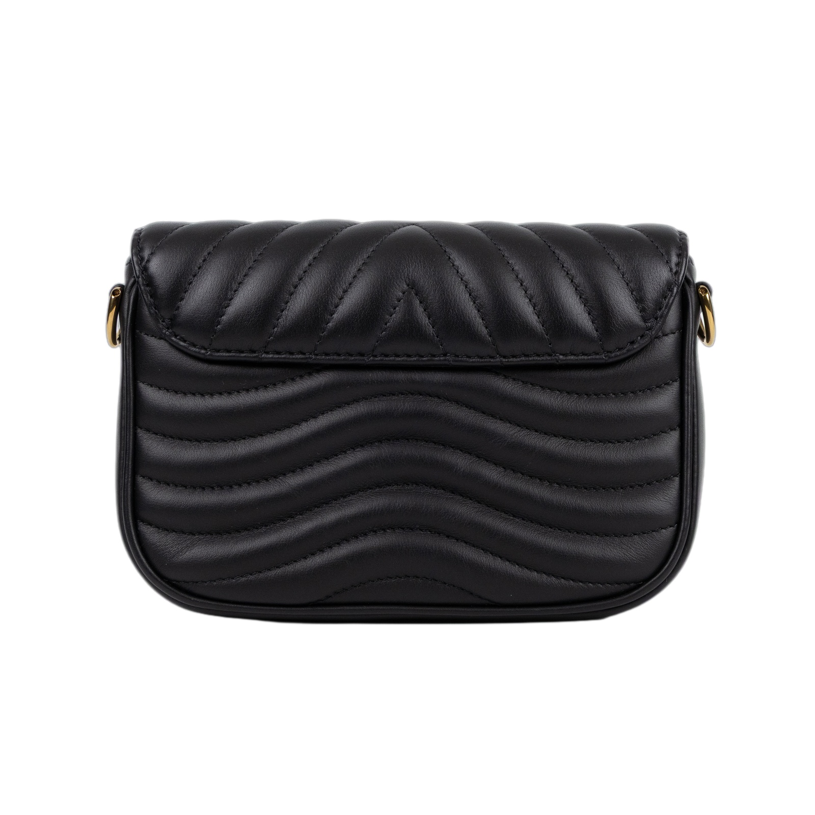 路易威登 LOUIS VUITTON New Wave Multi-pochette 牛皮 三合一 斜背包 M56461 晶片款  防塵袋/背帶2/零錢包