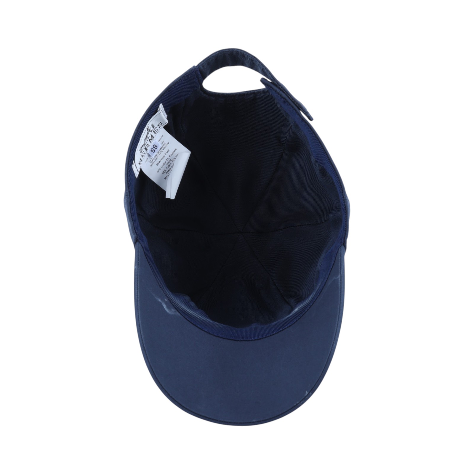 愛馬仕 Hermes Serena Nautic cap 休閒帽 blueberry H251055NvBY57  深藍H帽#57 無附屬品