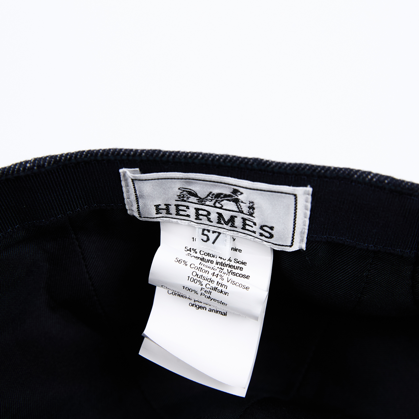 愛馬仕 Hermes Serena Lift cap 休閒帽 靛藍色 H242011Nv6057   無附屬品