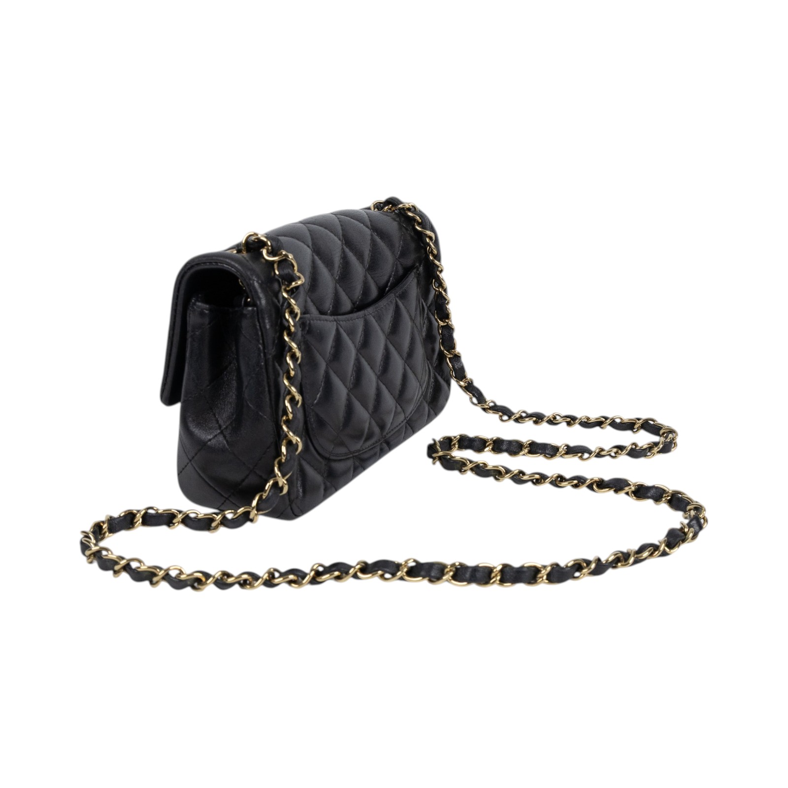 香奈兒 CHANEL CF 迷你 口蓋包 A69900 晶片款 黑羊COCO20 無附屬品