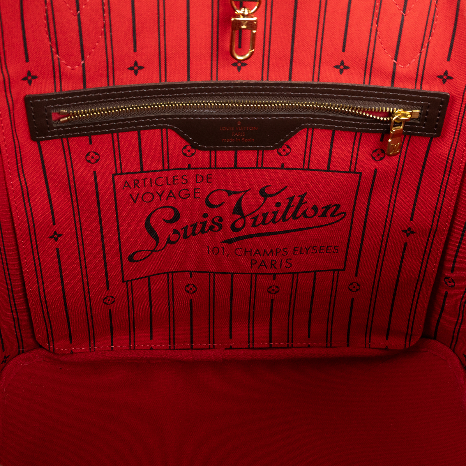 路易威登 LOUIS VUITTON 棕棋盤 Neverfull MM 托特包 N41358 棕棋盤格NEVERFULL MM 原廠盒子/防塵袋