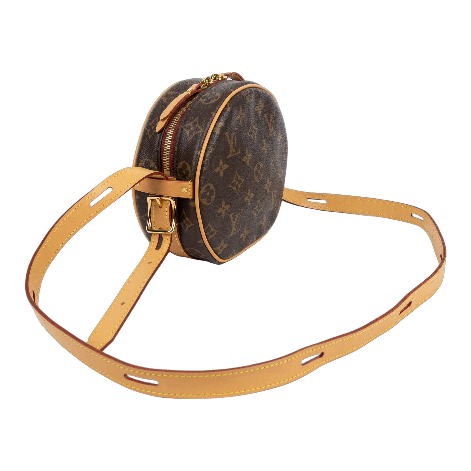 路易威登 LOUIS VUITTON Boite Chapeau Souple PM 圓餅包 肩背包 斜背包 M45578 晶片款  防塵袋