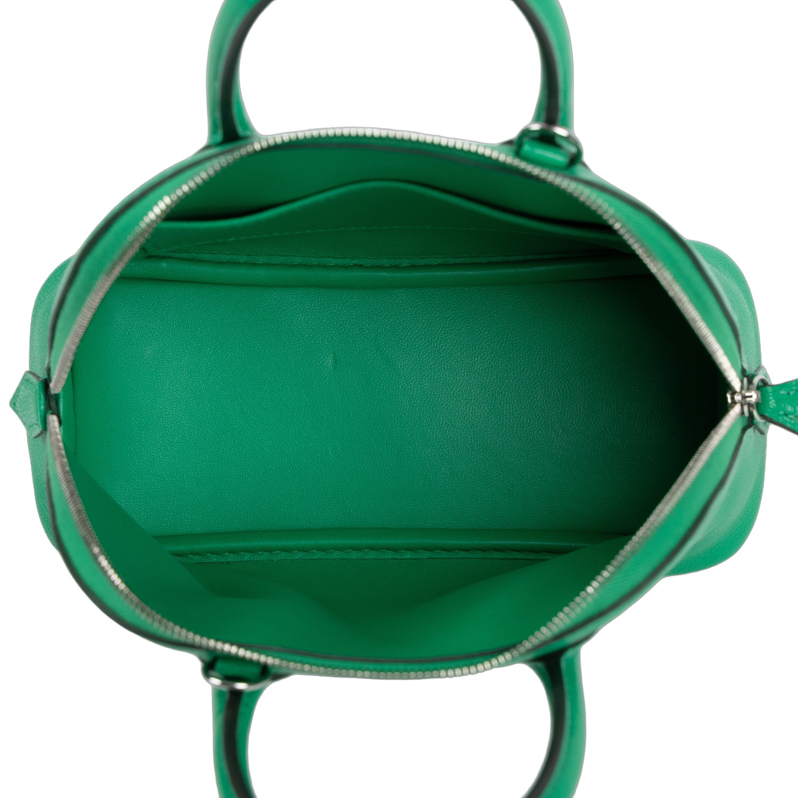愛馬仕 Hermes Bolide Bag 1923 柏莉包 mini 銀色五金 薄荷綠色 H084344CKAC /WIT459KD  原廠盒子/防塵袋/背帶