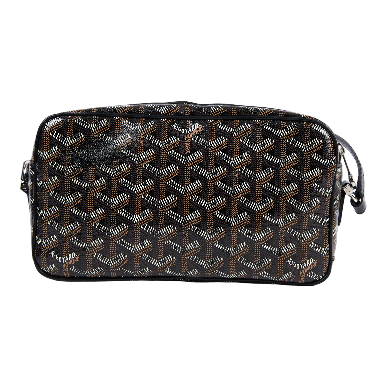 高雅德 GOYARD Cap-Vert PM Bag 肩背 斜背包 CAPVE2PMLTY 黑CAP-VERT相機包 防塵袋/購買證明