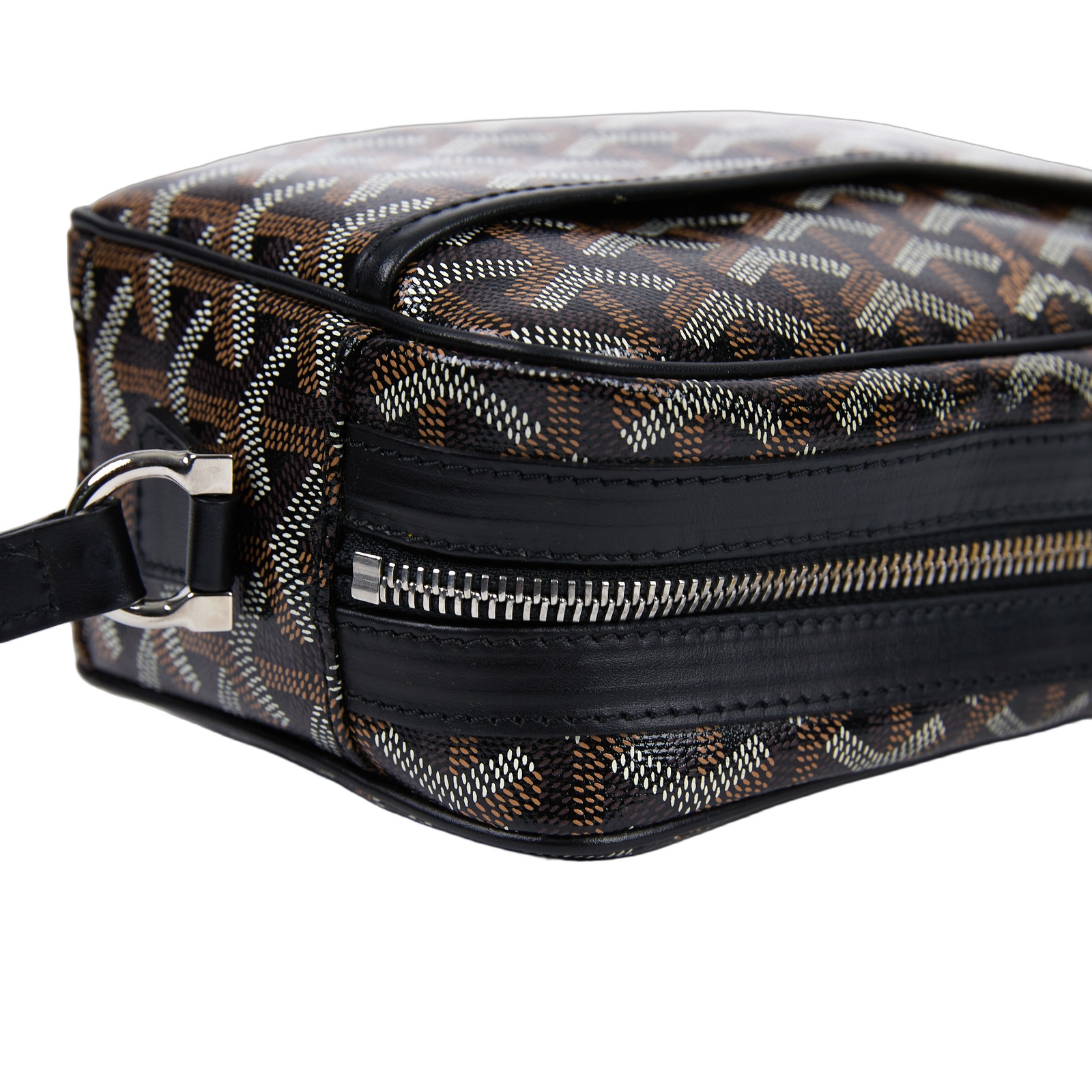 高雅德 GOYARD Cap-Vert PM Bag 肩背 斜背包 CAPVE2PMLTY 黑CAP-VERT相機包 防塵袋/購買證明