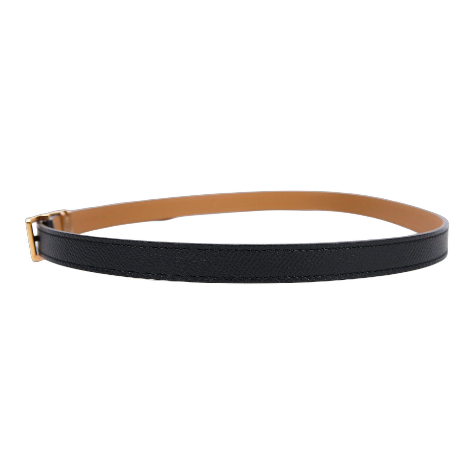 愛馬仕 Hermes Pop H 15 腰帶 黑色 金色扣 H081087CD89075 UUY250TM U刻 黑POP H皮帶#75 無附屬品