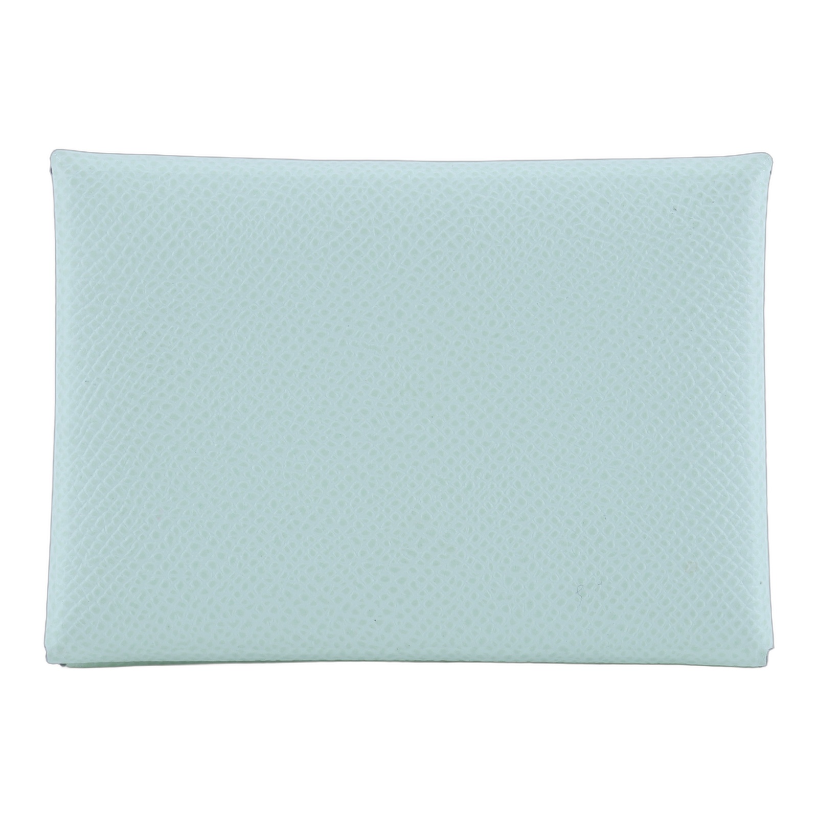 愛馬仕 Hermes Calvi Duo 卡包 CALD B刻 氣泡綠CALVI DUO 無附屬品