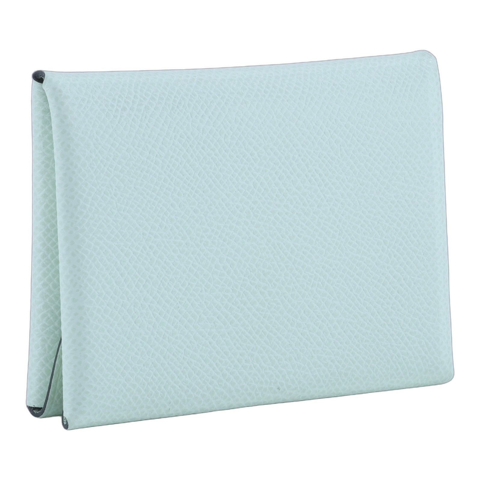 愛馬仕 Hermes Calvi Duo 卡包 CALD B刻 氣泡綠CALVI DUO 無附屬品