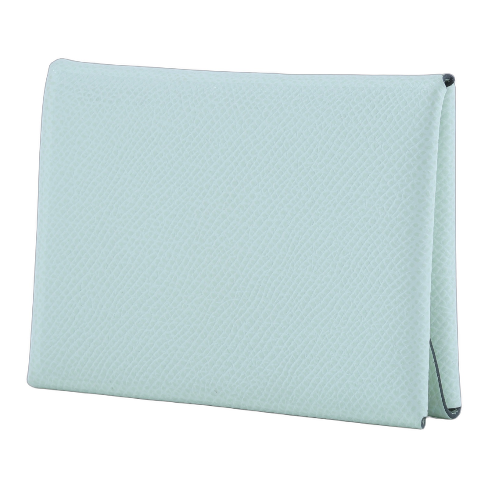 愛馬仕 Hermes Calvi Duo 卡包 CALD B刻 氣泡綠CALVI DUO 無附屬品