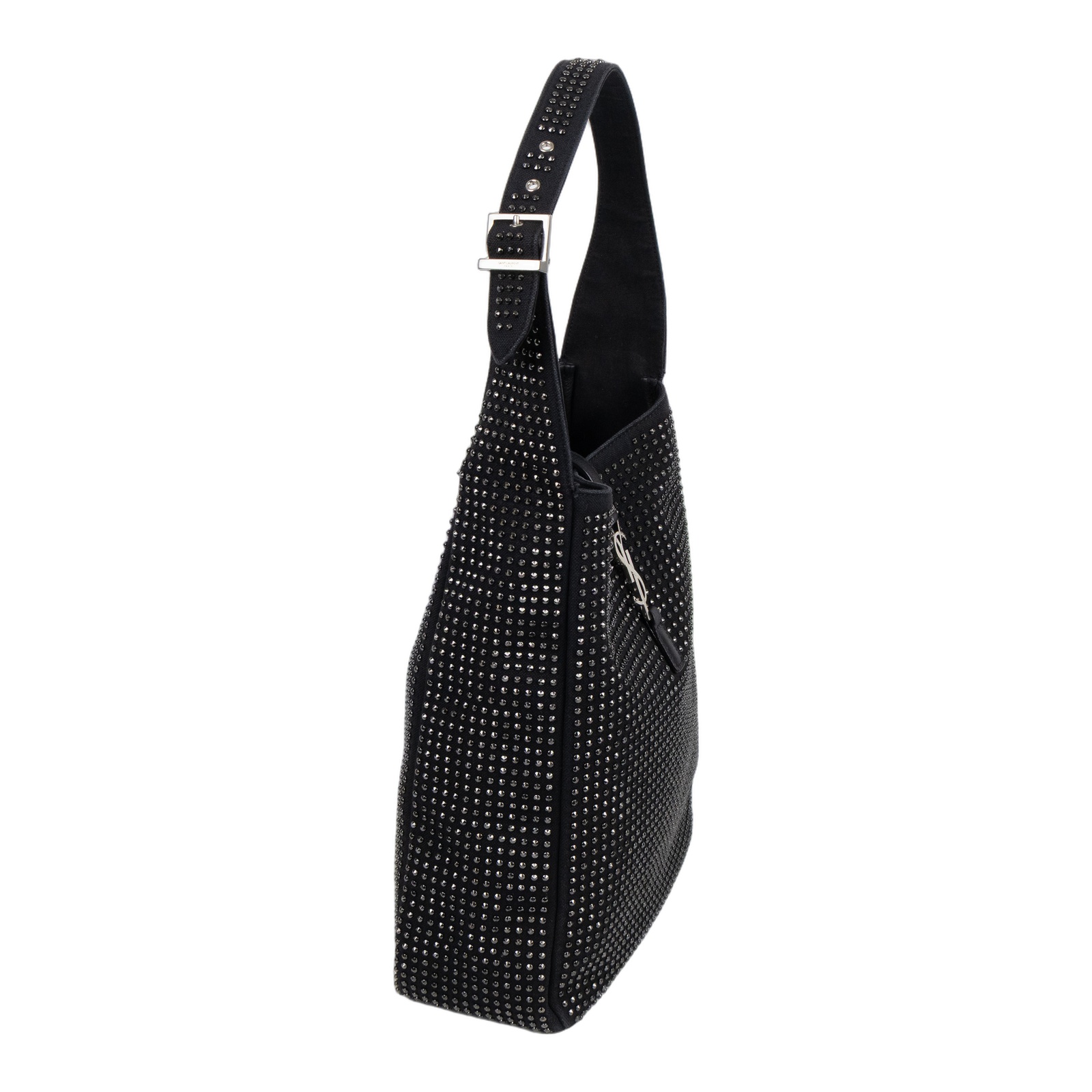 聖羅蘭 YSL SAINT LAURENT Le 5 À 7 Hobo 流浪包 肩背包 716140FAAMD 黑珠珠Le 5 À 7 無附屬品