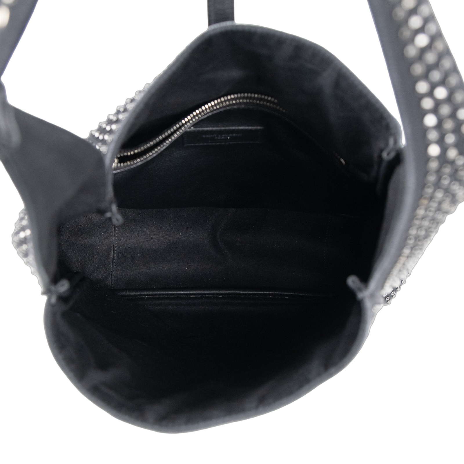 聖羅蘭 YSL SAINT LAURENT Le 5 À 7 Hobo 流浪包 肩背包 716140FAAMD 黑珠珠Le 5 À 7 無附屬品