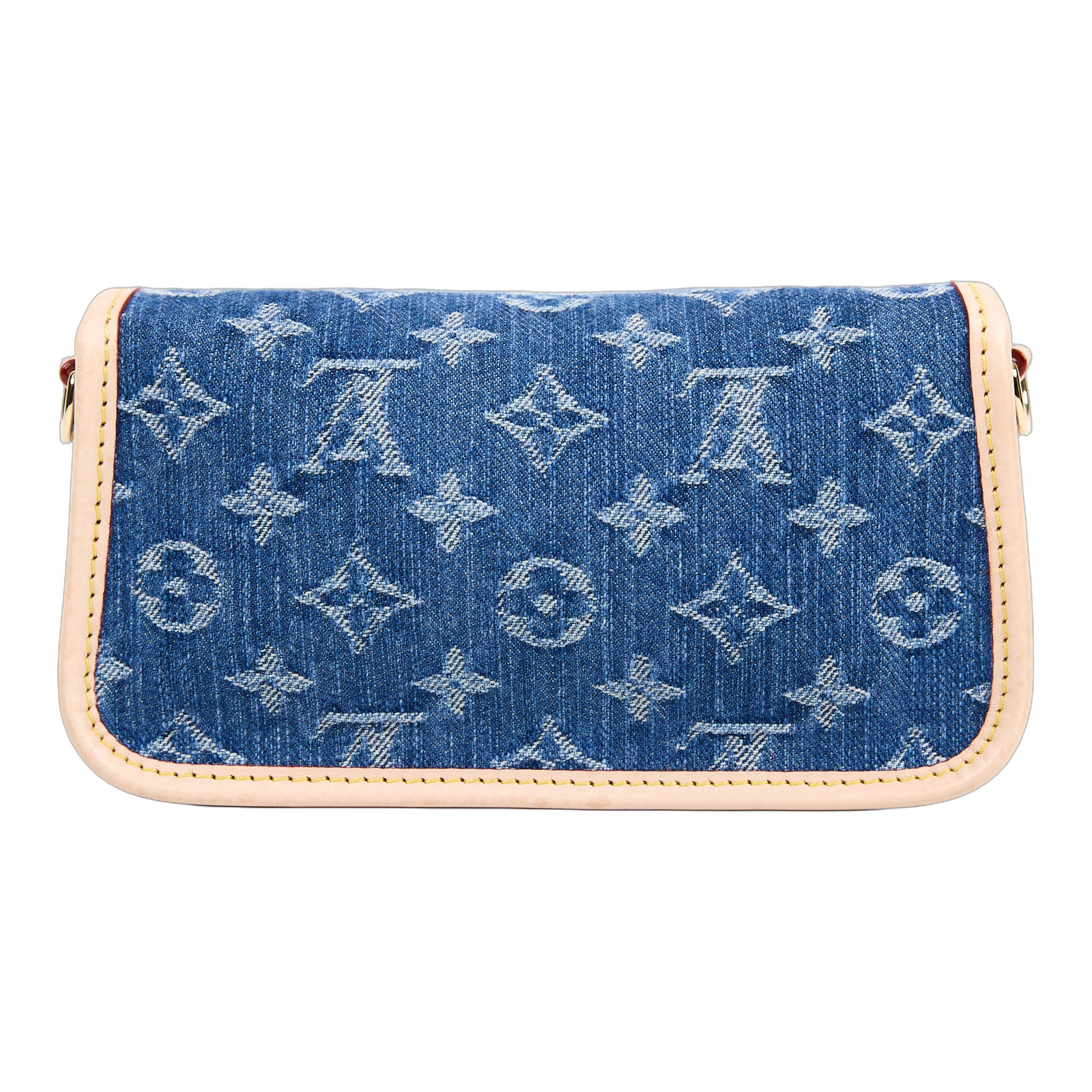 路易威登 LOUIS VUITTON Nano Diane 腋下包 法棍包 肩背包 單寧 M27700 晶片款 淺藍丹寧NANO DIANA 背帶2/防塵袋
