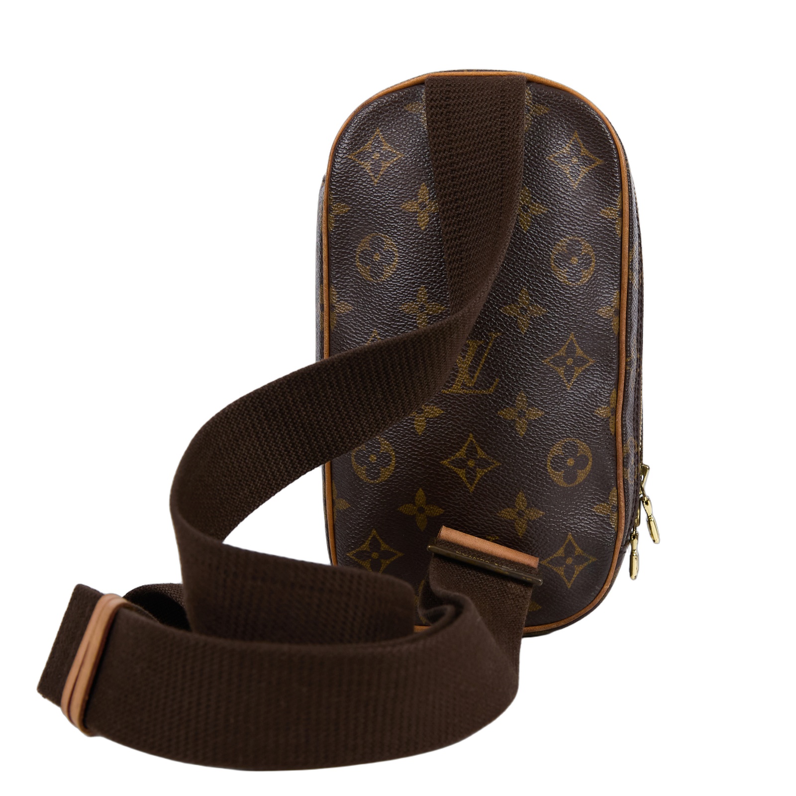 路易威登 LOUIS VUITTON Pochette Gange 胸包 M51870 原花GANGE胸包 防塵袋