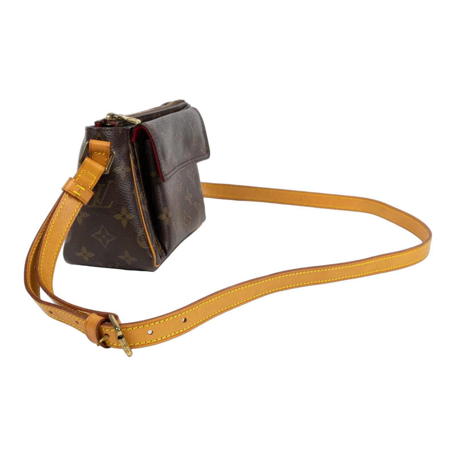 路易威登 LOUIS VUITTON Viva Cite PM 肩背包 斜背包 M51165 原花VIVA CITE PM 無附屬品
