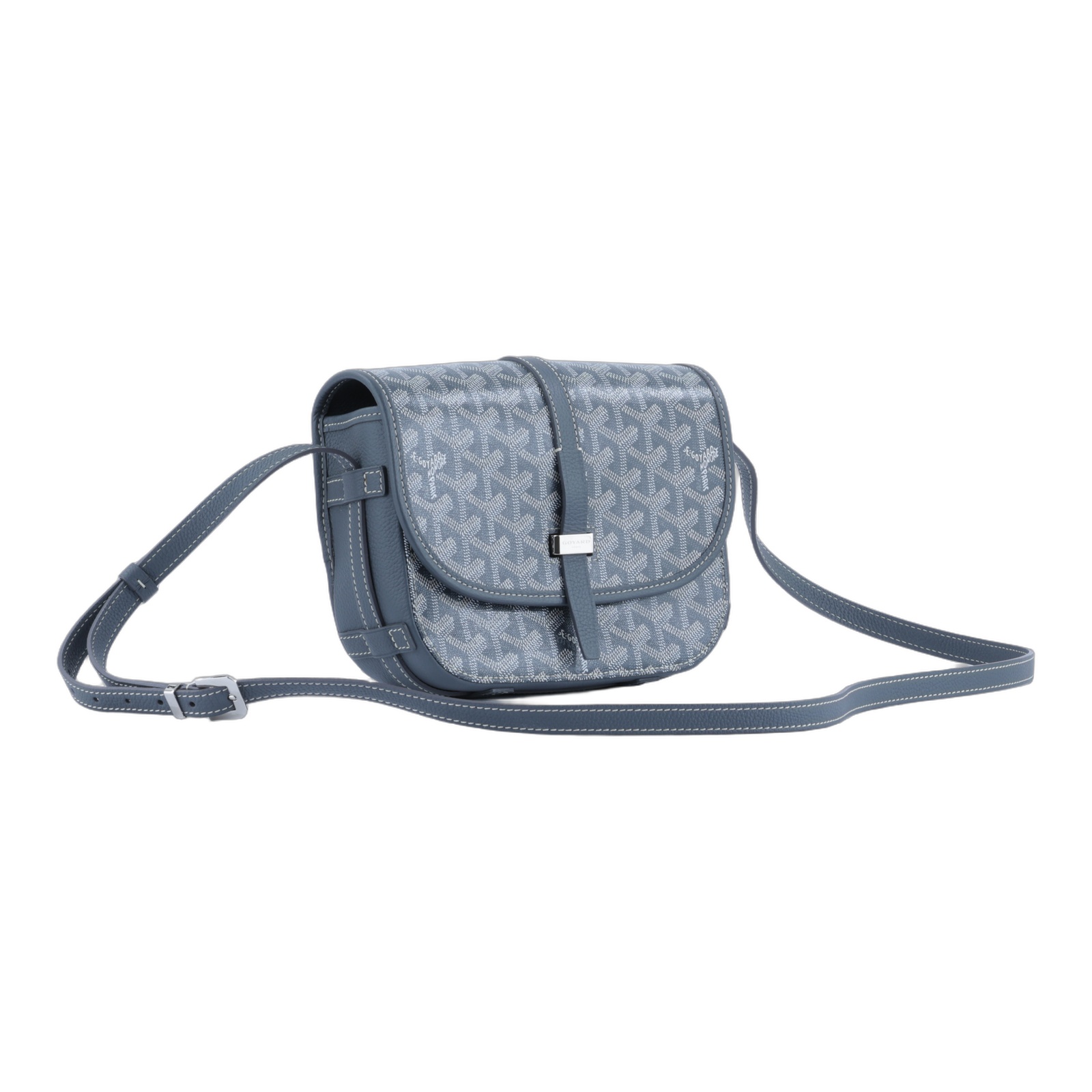高雅德 GOYARD Belvédère PM 小型 馬鞍包 BELVE3PMLTY 灰BELVEDERE PM 防塵袋