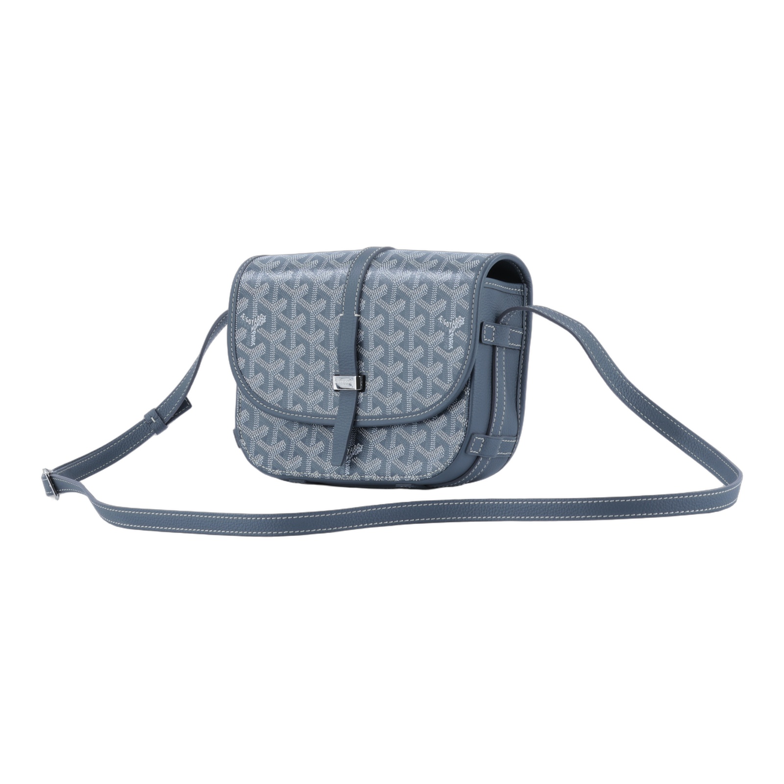 高雅德 GOYARD Belvédère PM 小型 馬鞍包 BELVE3PMLTY 灰BELVEDERE PM 防塵袋