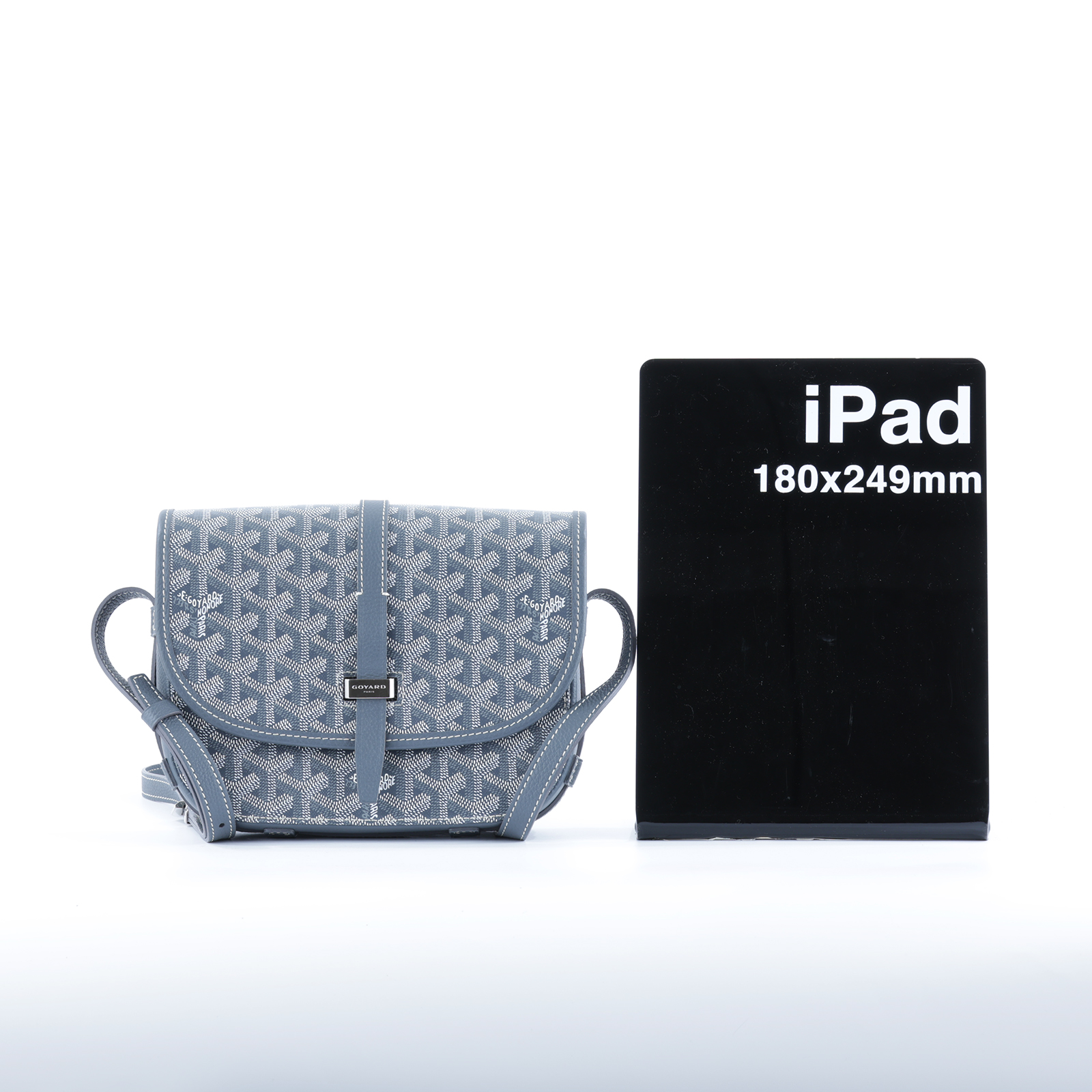 高雅德 GOYARD Belvédère PM 小型 馬鞍包 BELVE3PMLTY 灰BELVEDERE PM 防塵袋