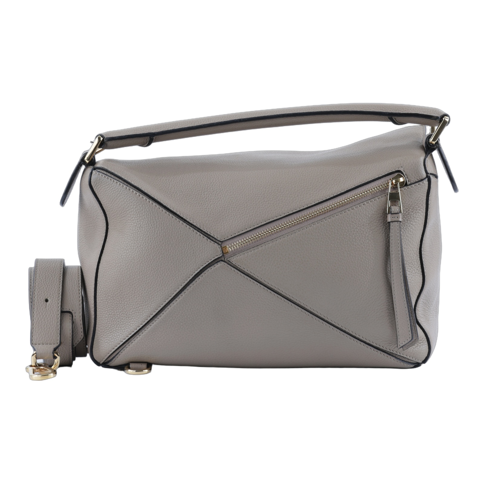 羅意威 LOEWE Small Puzzle bag 肩背包 斜背包 A510S20X14 沙色PUZZLE 小 防塵袋