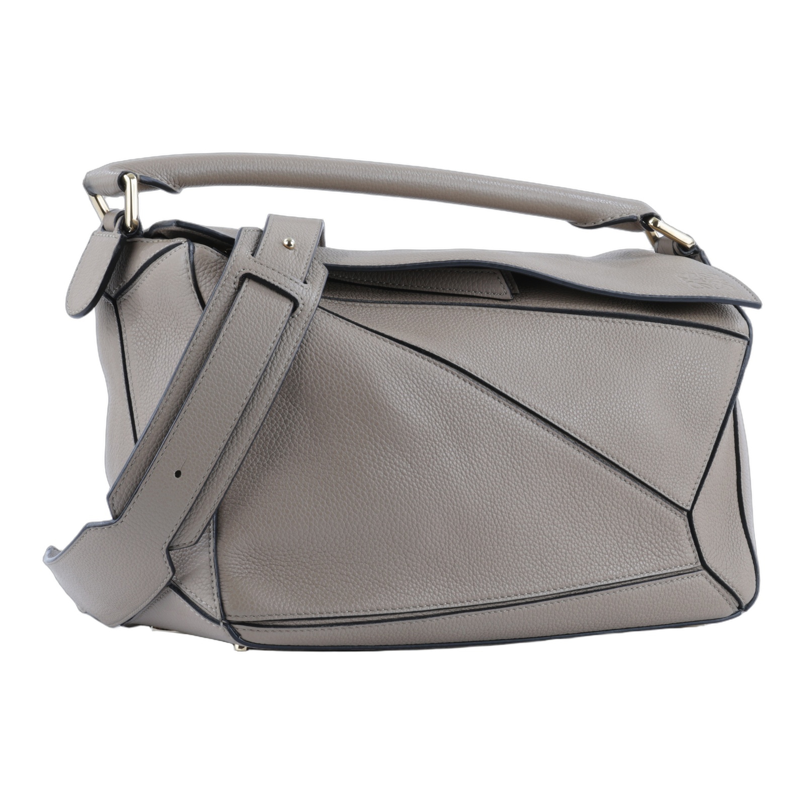 羅意威 LOEWE Small Puzzle bag 肩背包 斜背包 A510S20X14 沙色PUZZLE 小 防塵袋