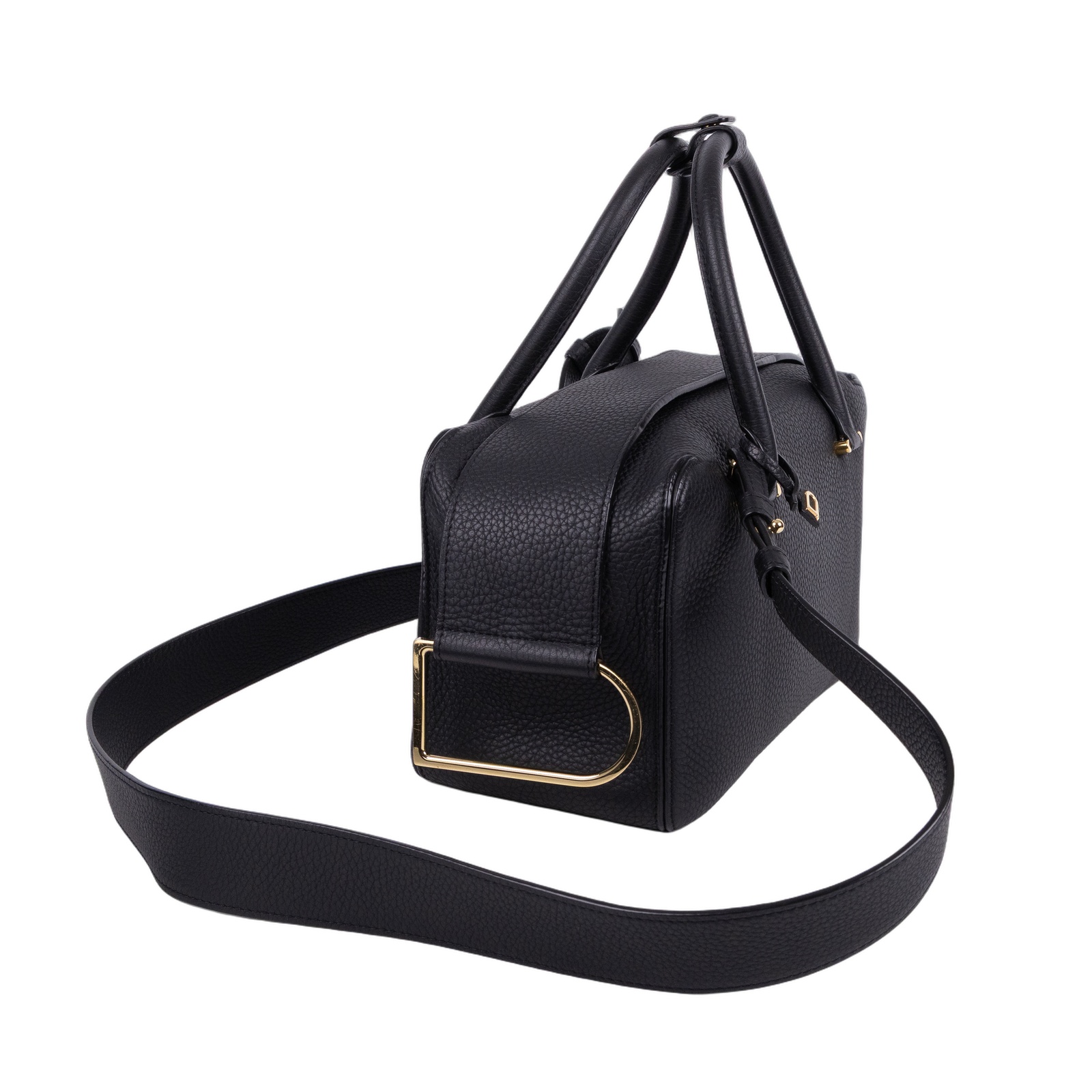 德爾沃 DELVAUX  Cool Box MM AA0457AQY099ZDO 黑COOL BOX MM 背帶/防塵袋/原廠盒子/台灣購買證明