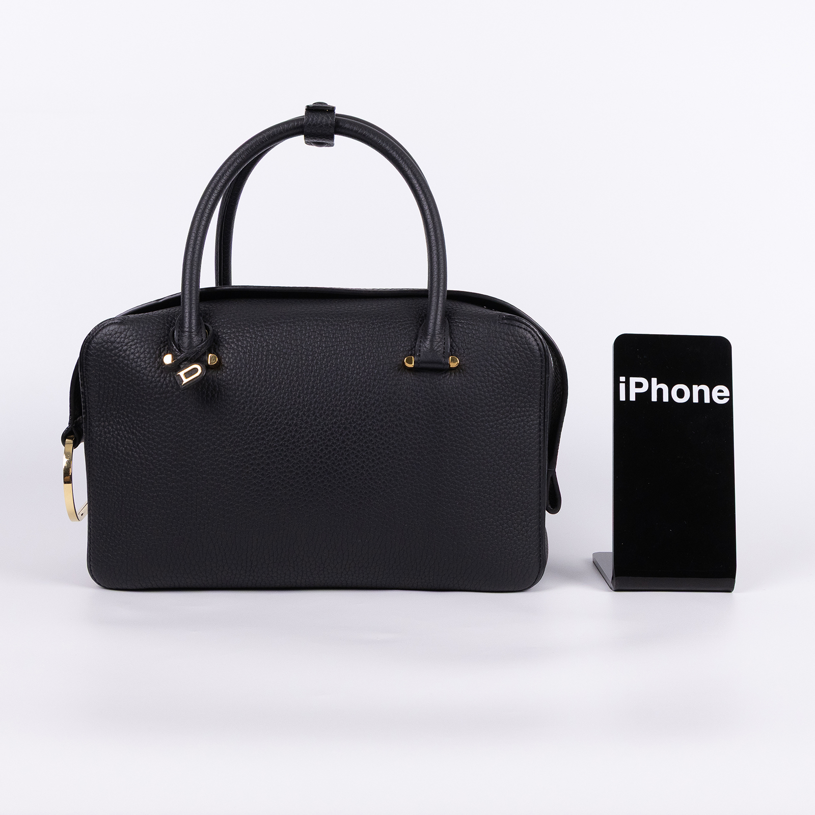 德爾沃 DELVAUX  Cool Box MM AA0457AQY099ZDO 黑COOL BOX MM 背帶/防塵袋/原廠盒子/台灣購買證明