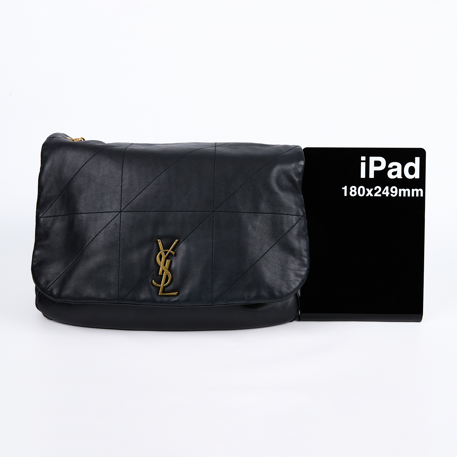 聖羅蘭 YSL SAINT LAURENT Jamie 4.3 小羊皮 手袋 肩背 手提包 742431AAB32 黑JAMIE金鍊包 無附屬品