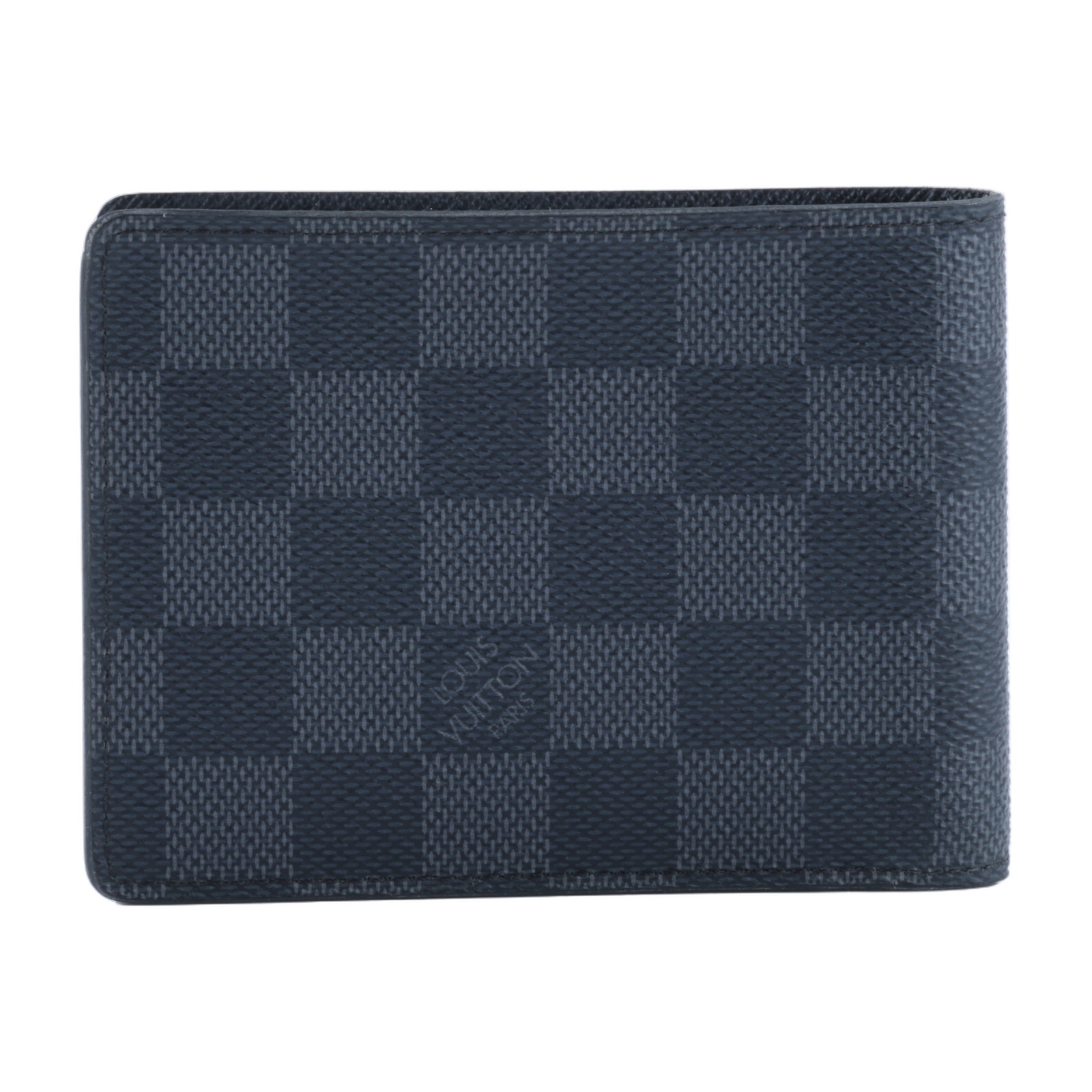 路易威登 LOUIS VUITTON Multiple 棋盤格 錢包 短夾 N62663 黑棋盤格短夾 原廠盒子/防塵袋