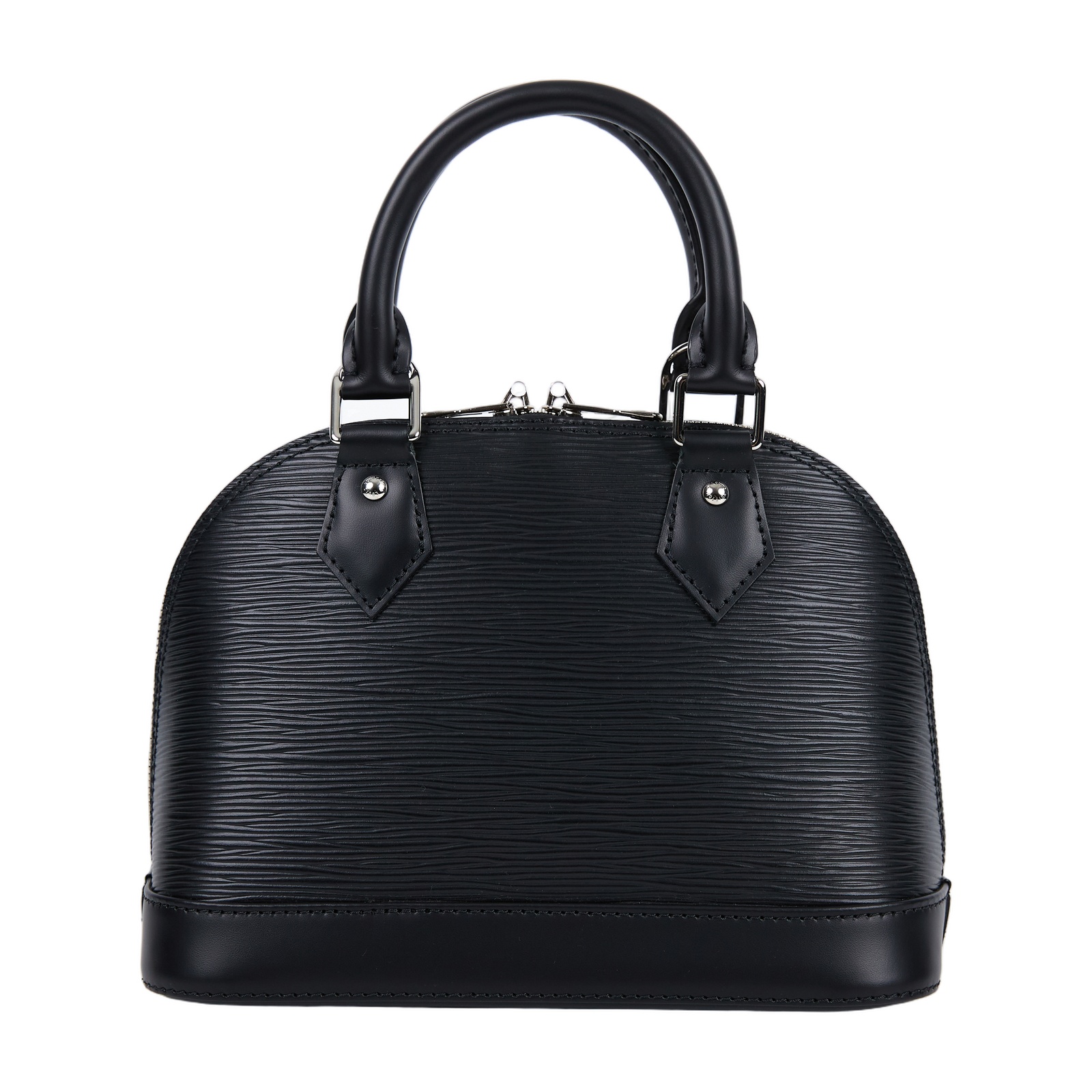 路易威登 LOUIS VUITTON Nano Alma 手提包 黑色 M24645 晶片款  原廠盒子/防塵袋/背帶/鎖組/吊牌/購買證明