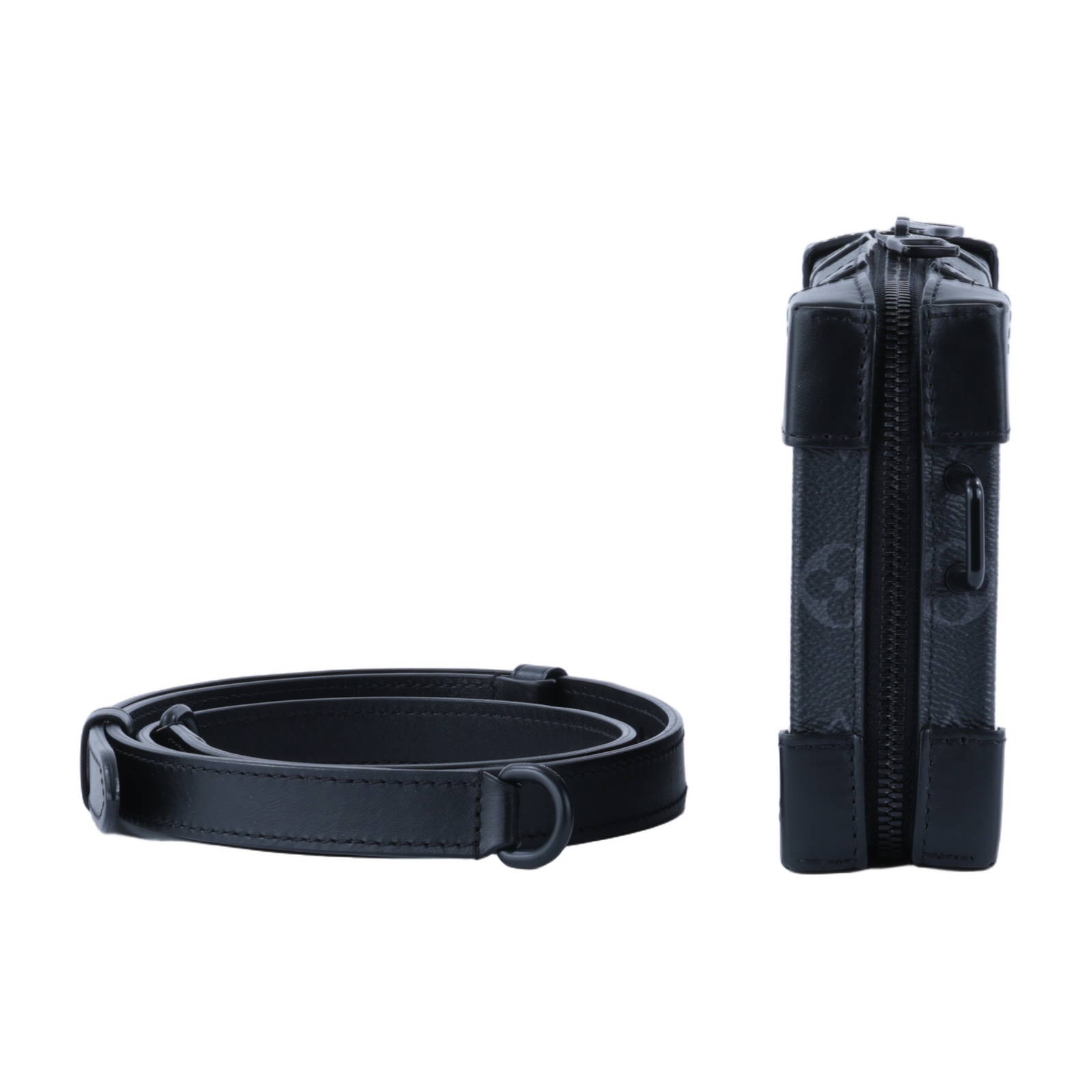 路易威登 LOUIS VUITTON Mini Soft Trunk 迷你 隨身包 黑色 M69838 晶片款  原廠盒子/防塵袋/購買證明