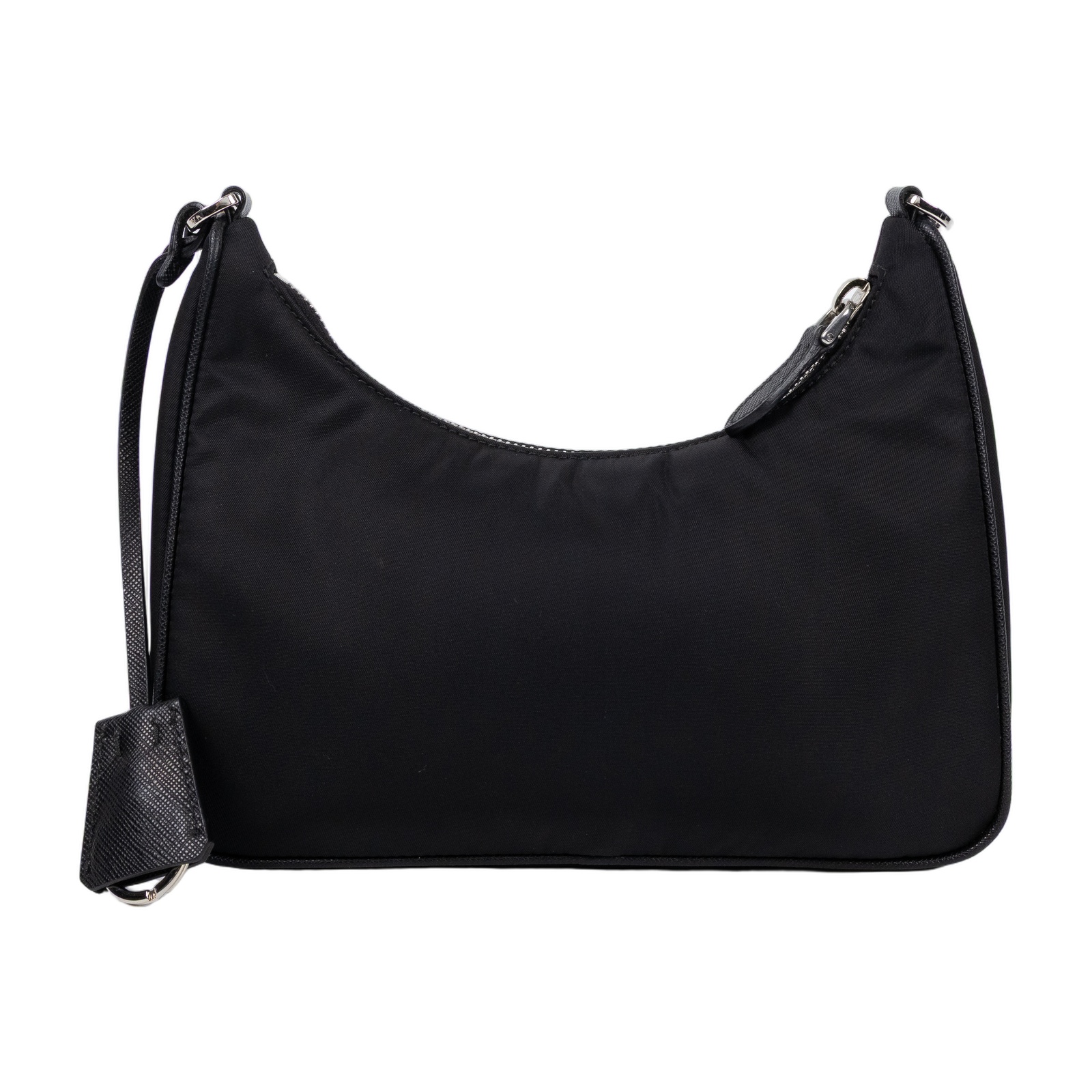 普拉達 PRADA Re-Edition 2005 Re-Nylon 手袋 1BH204_R064 黑尼龍三合一HOBO 防塵袋/零錢袋/背帶2