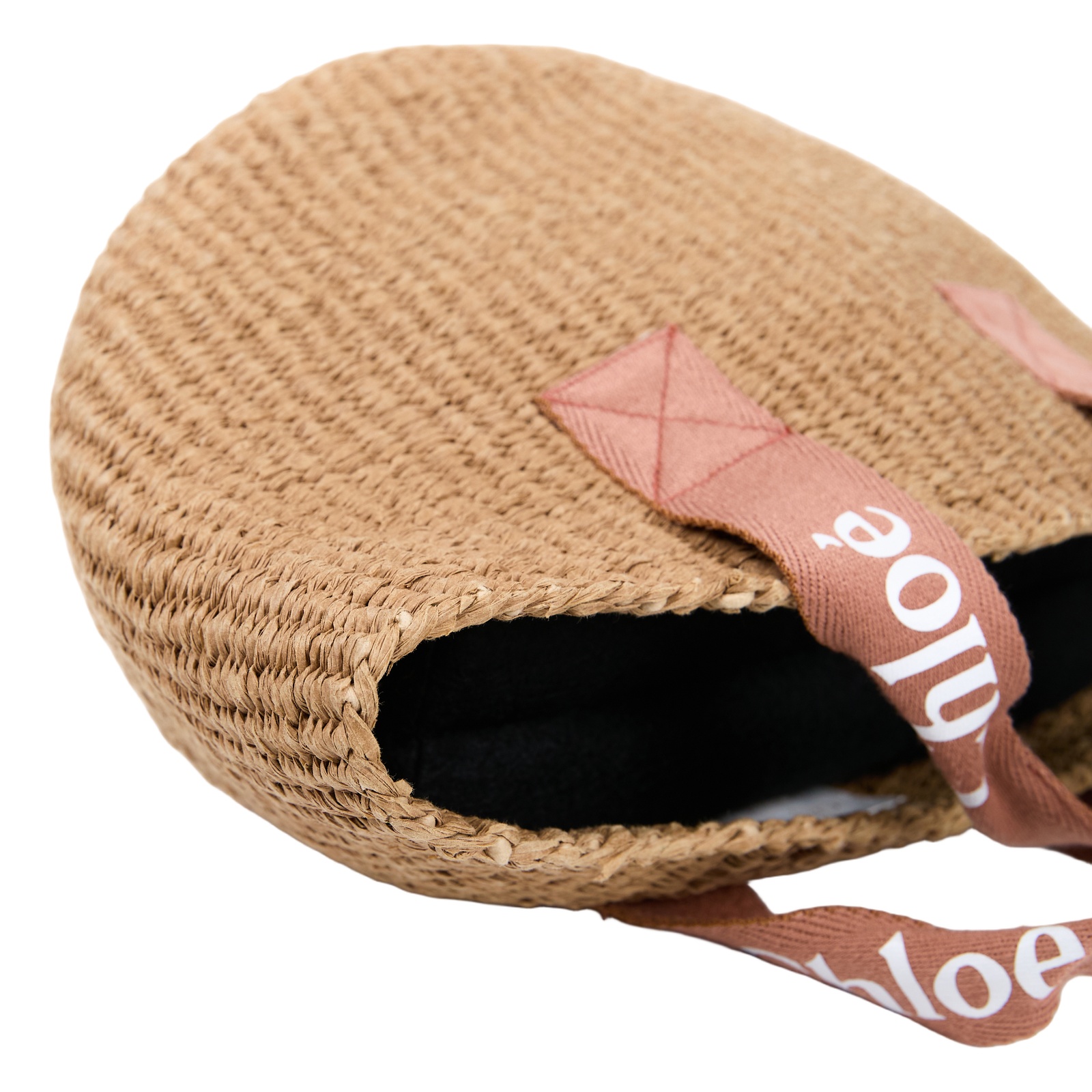 蔻依 CHLOE Kids 手提包  粉色MIFUKO草編WOODY 無附屬品