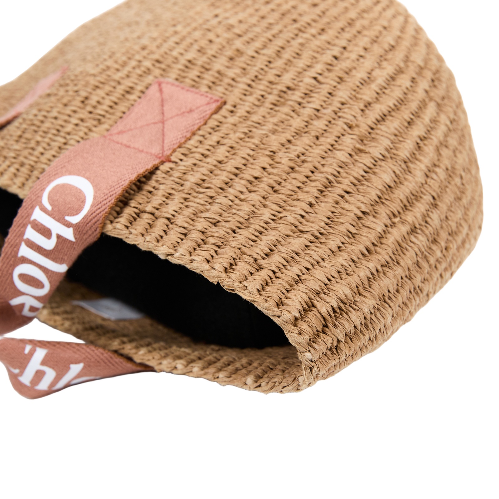 蔻依 CHLOE Kids 手提包  粉色MIFUKO草編WOODY 無附屬品