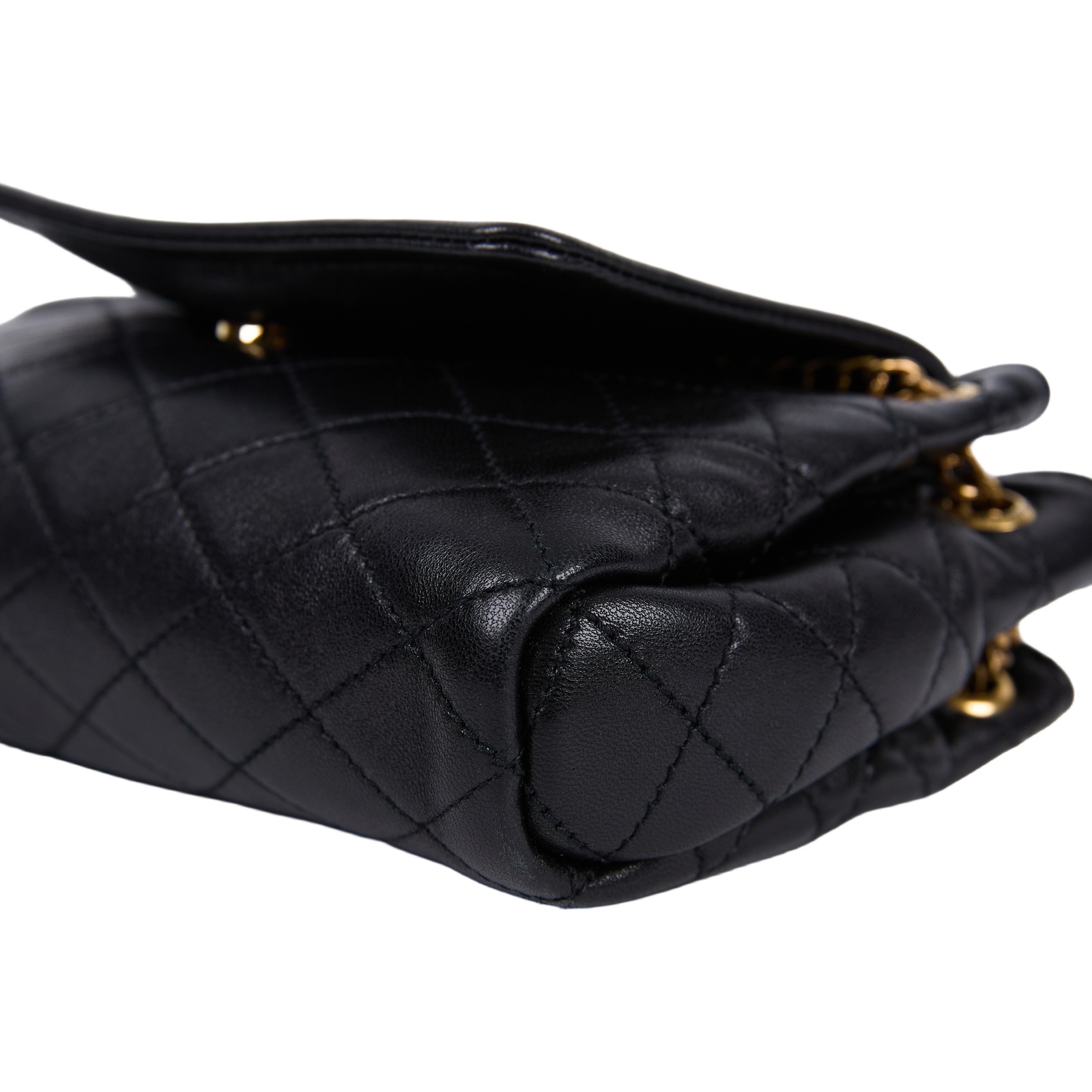 聖羅蘭 YSL SAINT LAURENT Nolia 小羊皮 迷你 手袋 肩背包 金色五金 6727381EL07  原廠盒子/防塵袋/購買證明