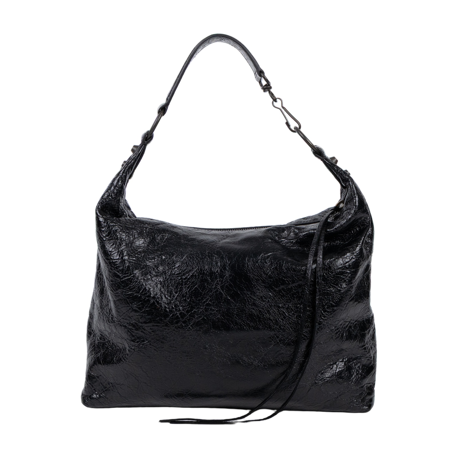 巴黎世家 BALENCIAGA Le City Hobo 機車包 手提包 肩背包 斜背包 流浪包 小型 8525692ABEK  防塵袋/背帶/台灣銷售明細/品控卡