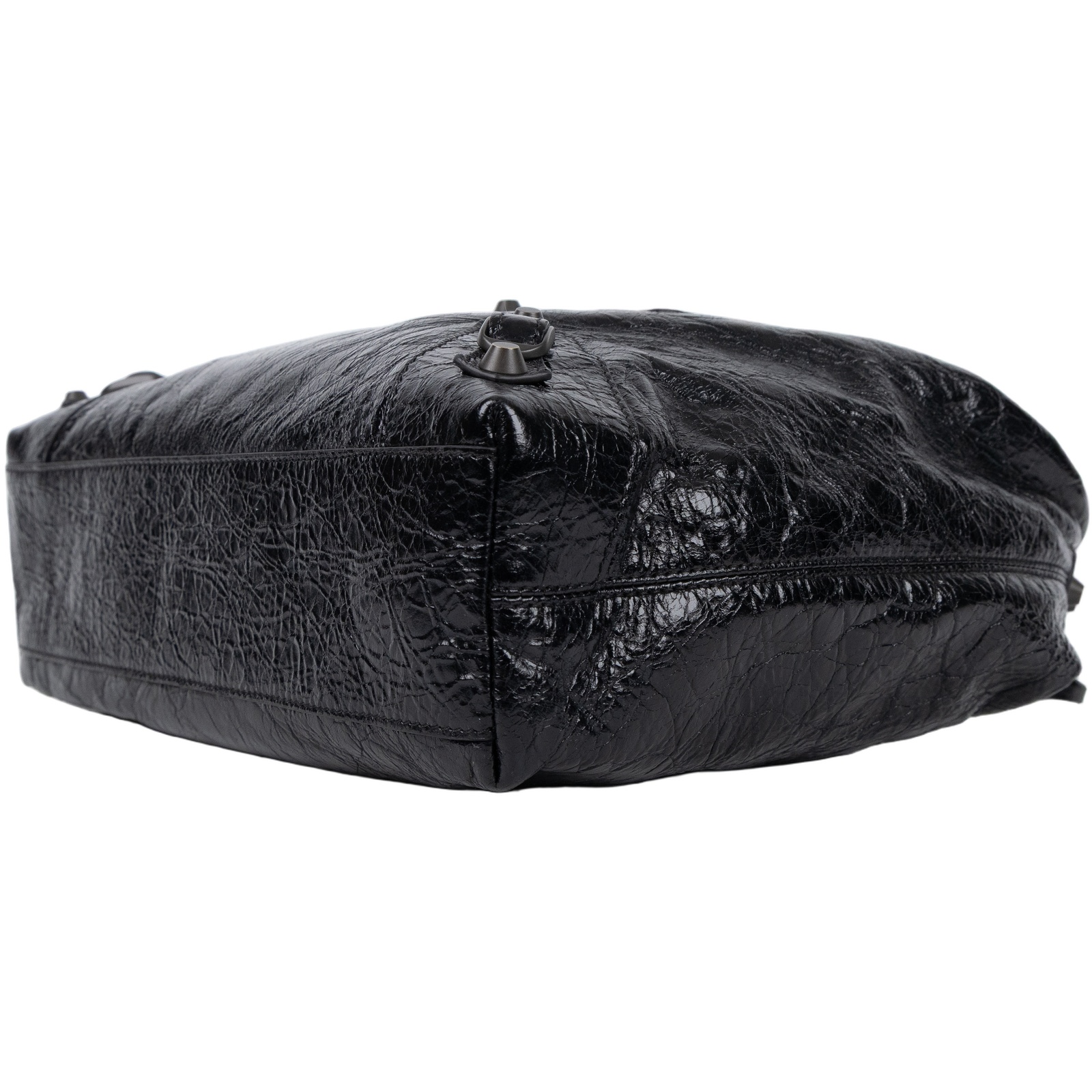 巴黎世家 BALENCIAGA Le City Hobo 機車包 手提包 肩背包 斜背包 流浪包 小型 8525692ABEK  防塵袋/背帶/台灣銷售明細/品控卡