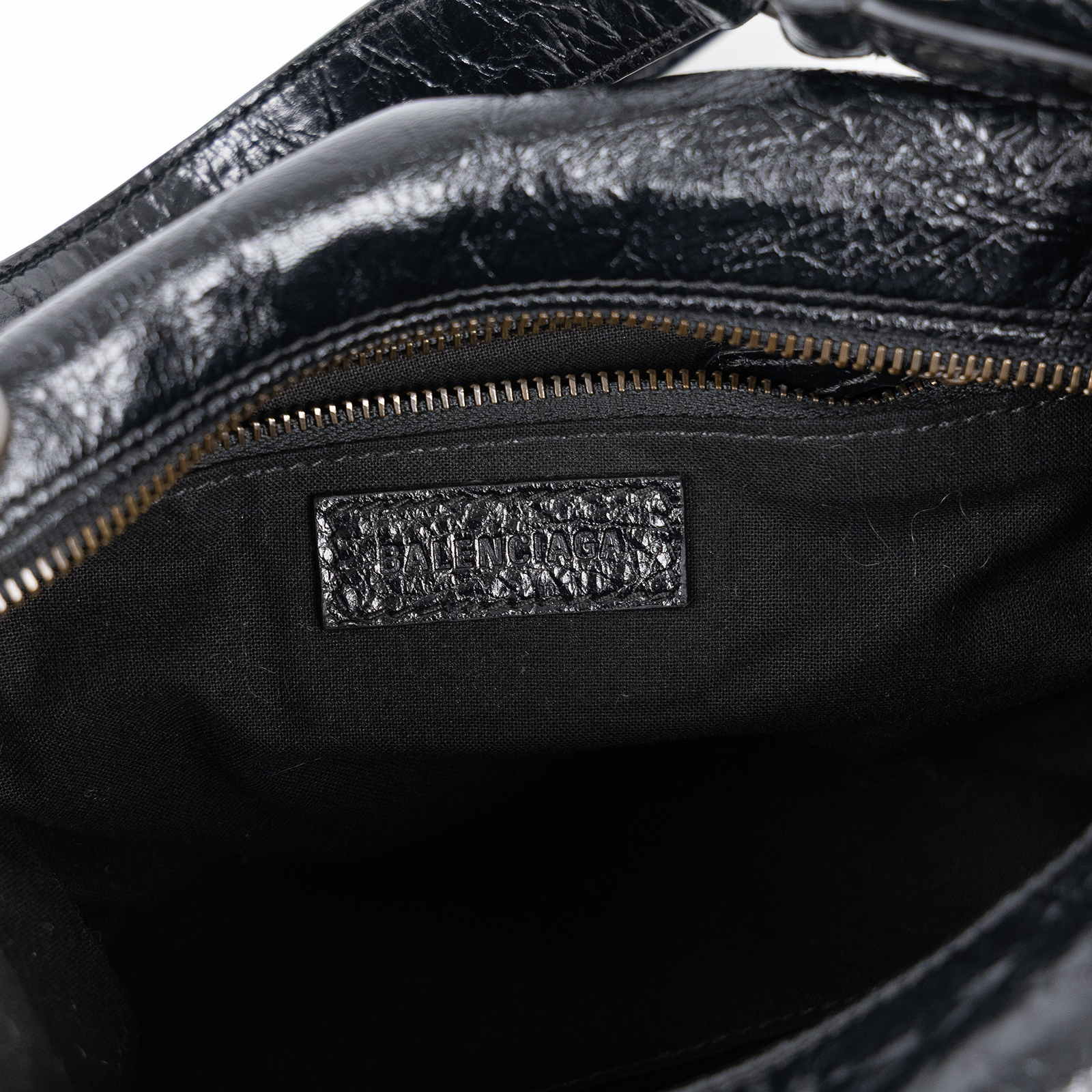 巴黎世家 BALENCIAGA Le City Hobo 機車包 手提包 肩背包 斜背包 流浪包 小型 8525692ABEK  防塵袋/背帶/台灣銷售明細/品控卡