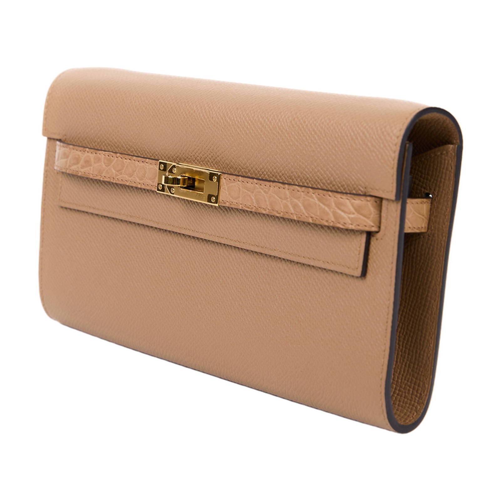 愛馬仕 Hermes Kelly to go 長夾肩背包 KLG U  原廠盒子/防塵袋/背帶/瀕臨絕種野生動植物國際貿易公約