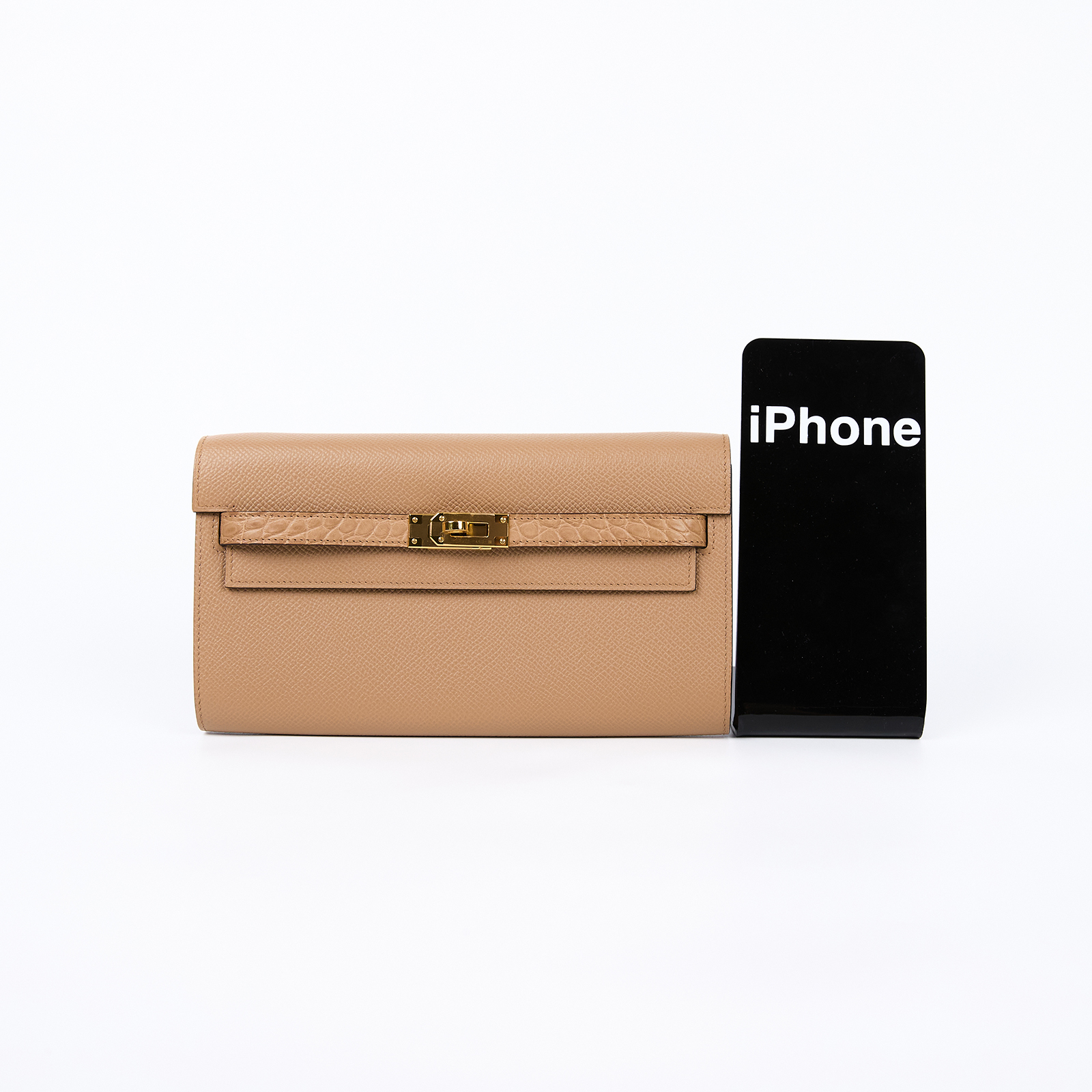 愛馬仕 Hermes Kelly to go 長夾肩背包 KLG U  原廠盒子/防塵袋/背帶/瀕臨絕種野生動植物國際貿易公約