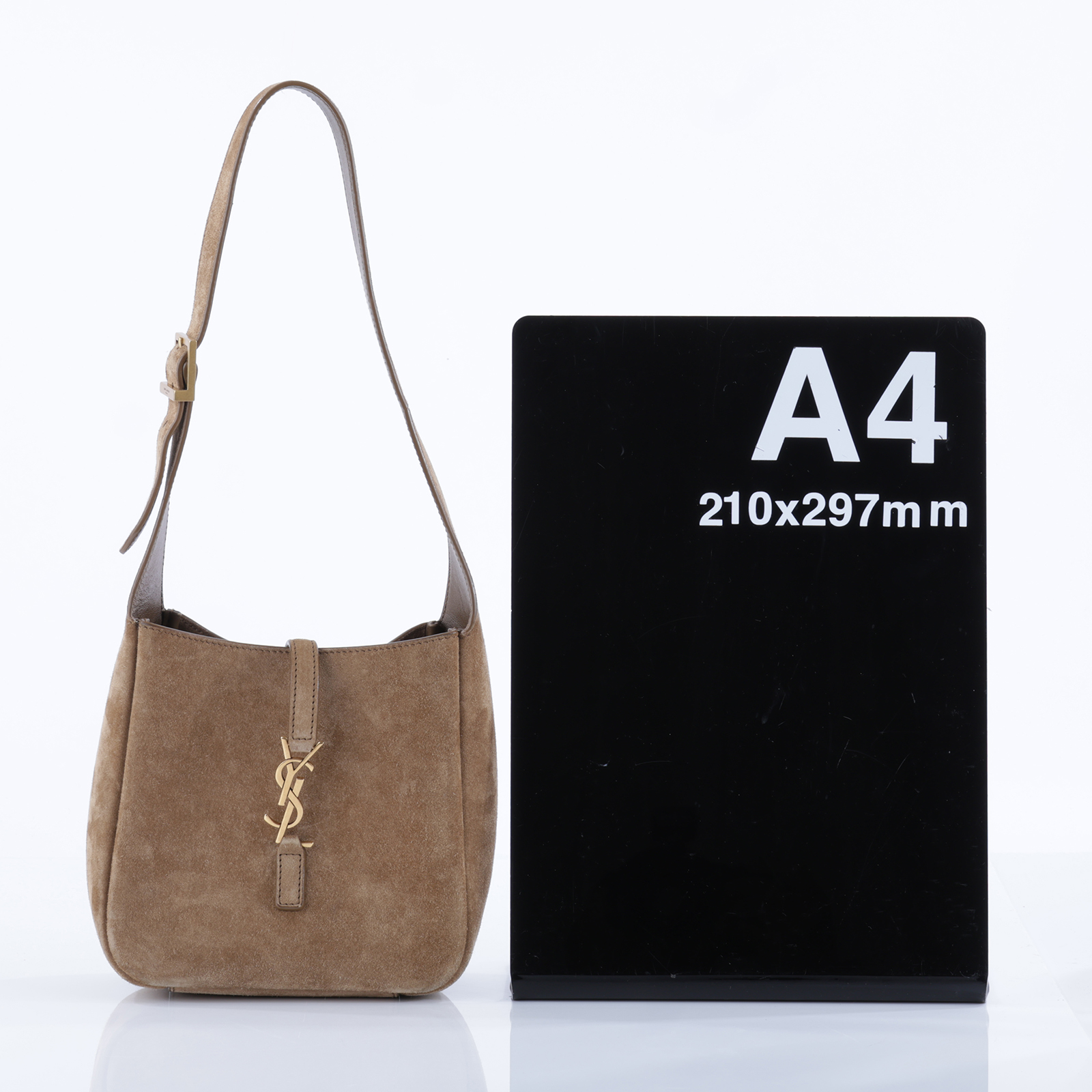 聖羅蘭 YSL SAINT LAURENT LE 5 À 7 柔軟粒面皮革 Baby 手提包 809461AADUU  無附屬品