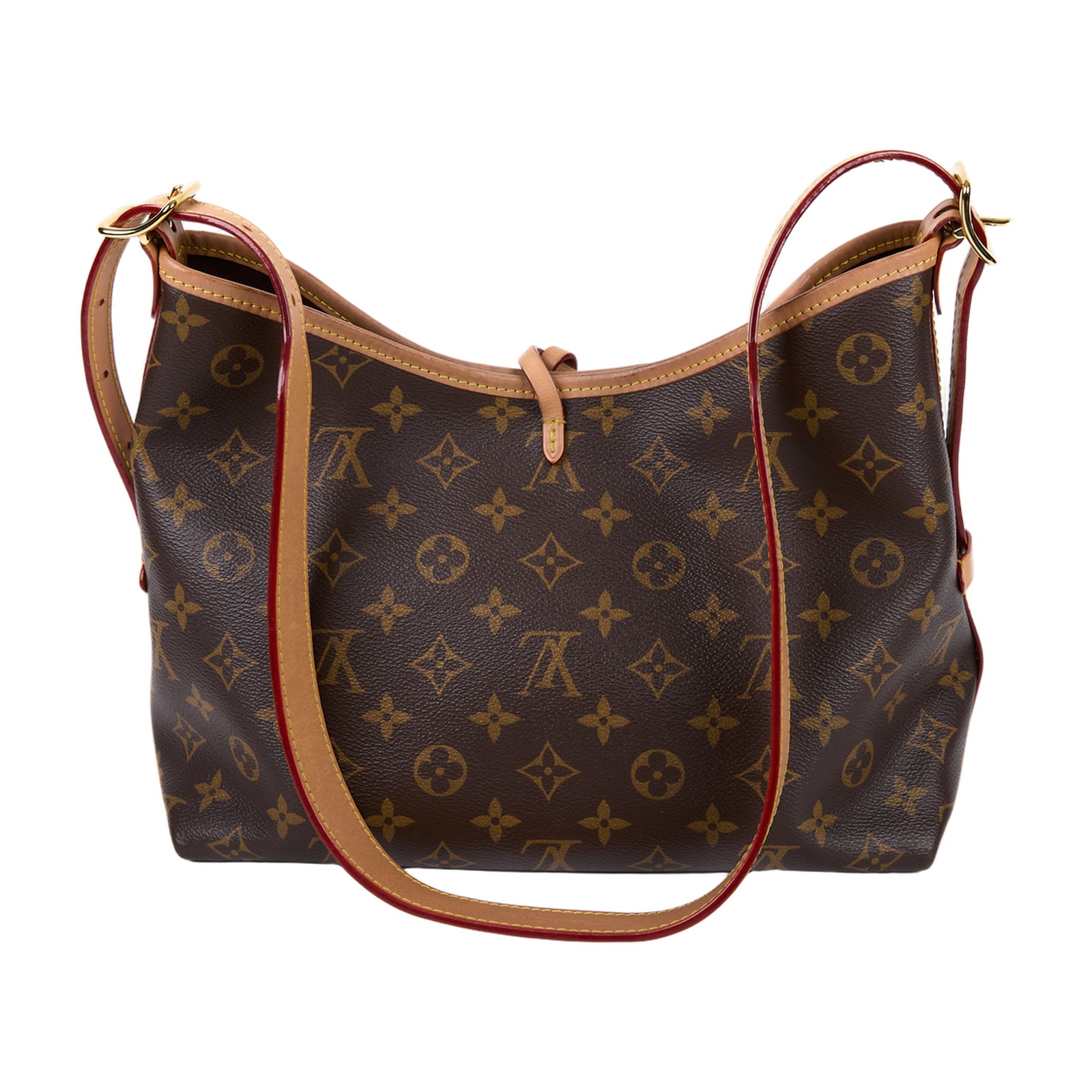 路易威登 LOUIS VUITTON CarryAll PM 原花 肩背包 M46203 晶片款 原花CarryAll PM 內袋/吊牌