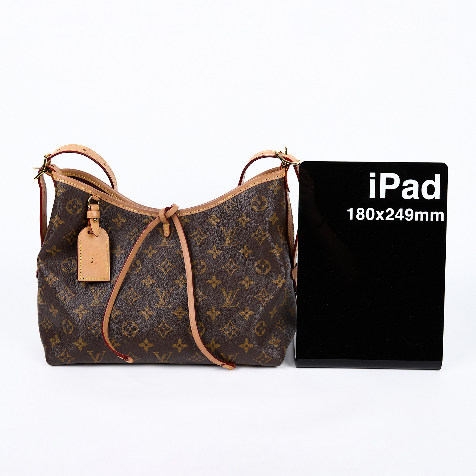 路易威登 LOUIS VUITTON CarryAll PM 原花 肩背包 M46203 晶片款 原花CarryAll PM 內袋/吊牌