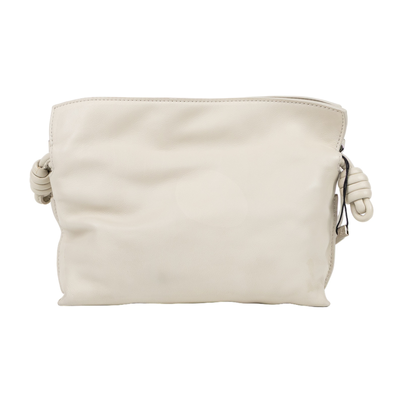 羅意威 LOEWE Mini Flamenco clutch 小牛皮 迷你 肩背包 A411FC2XA6 白FLAMENCO MINI 防塵袋