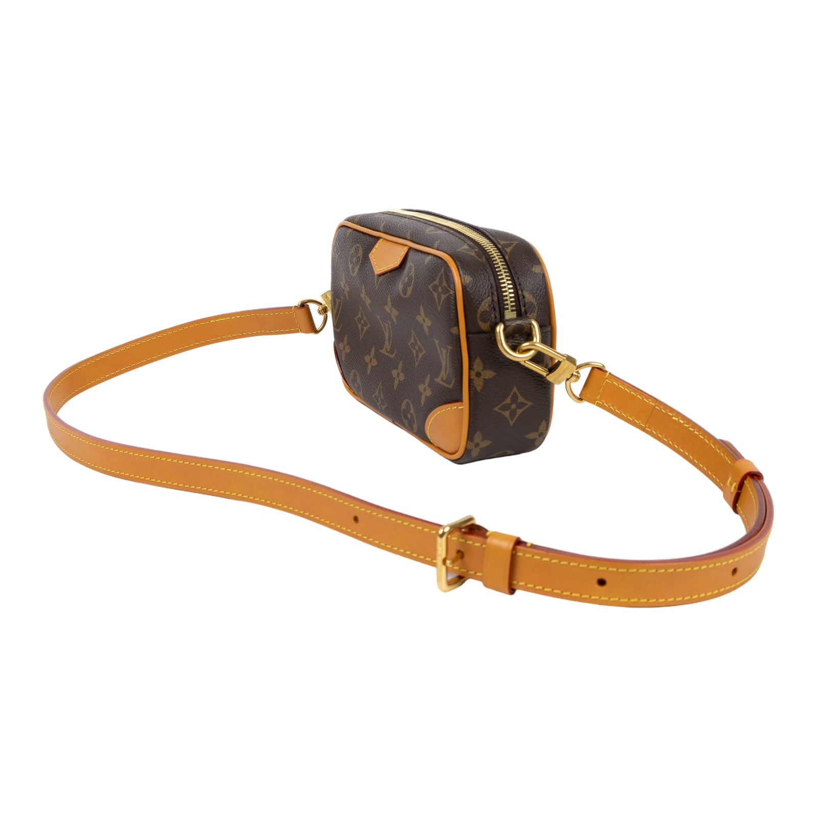 路易威登 LOUIS VUITTON Trocadéro 可穿戴式錢包 斜背包 M14058 晶片款 原花Trocadéro 防塵袋/背帶