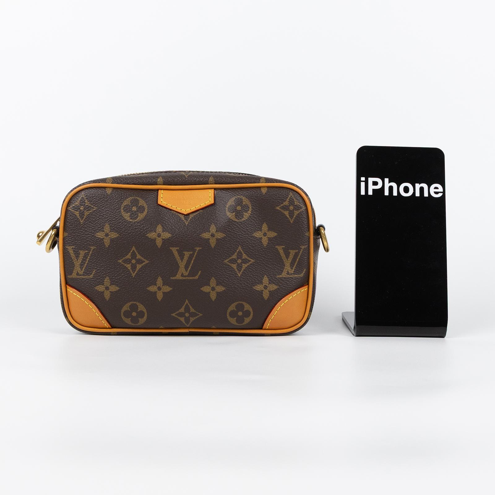 路易威登 LOUIS VUITTON Trocadéro 可穿戴式錢包 斜背包 M14058 晶片款 原花Trocadéro 防塵袋/背帶
